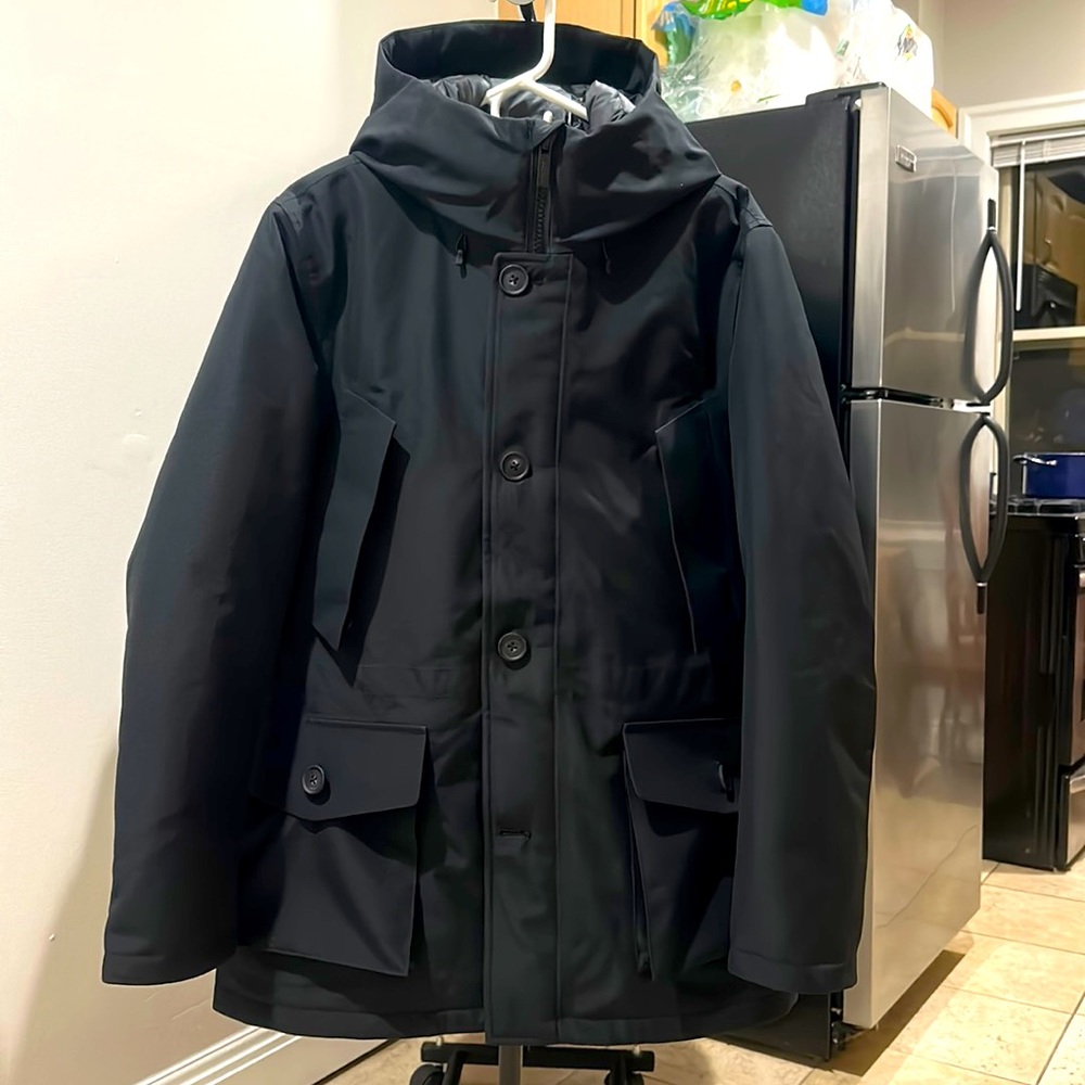 EUC Woolrich GORE-TEX Mountain parka, men's Medium, black